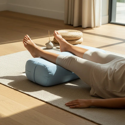 Comfort Fit Yoga Pillow Bolster For Restorative Support