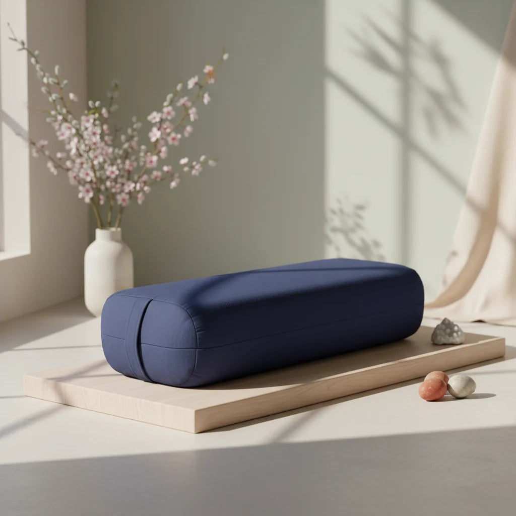 Comfort Fit Yoga Pillow Bolster For Restorative Support