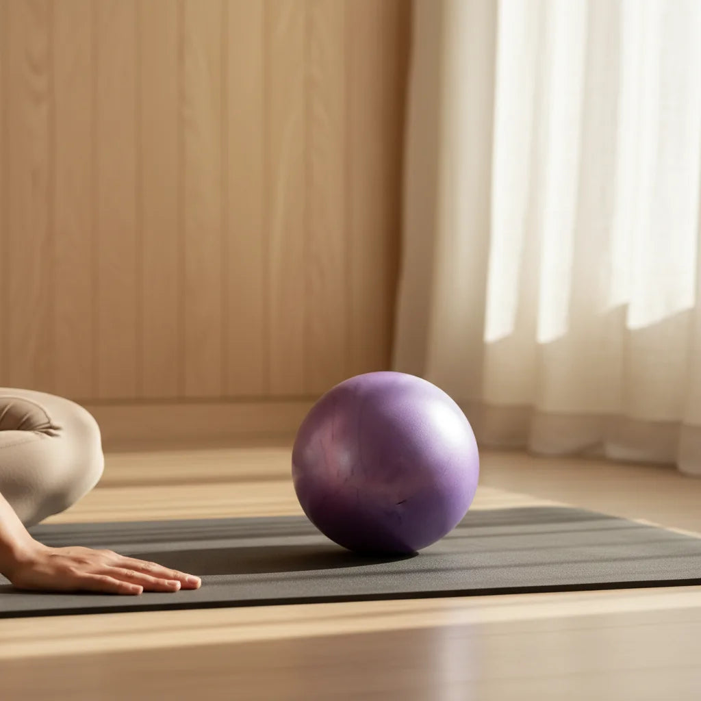 Compact 9 Yoga Ball For Core And Balance Training