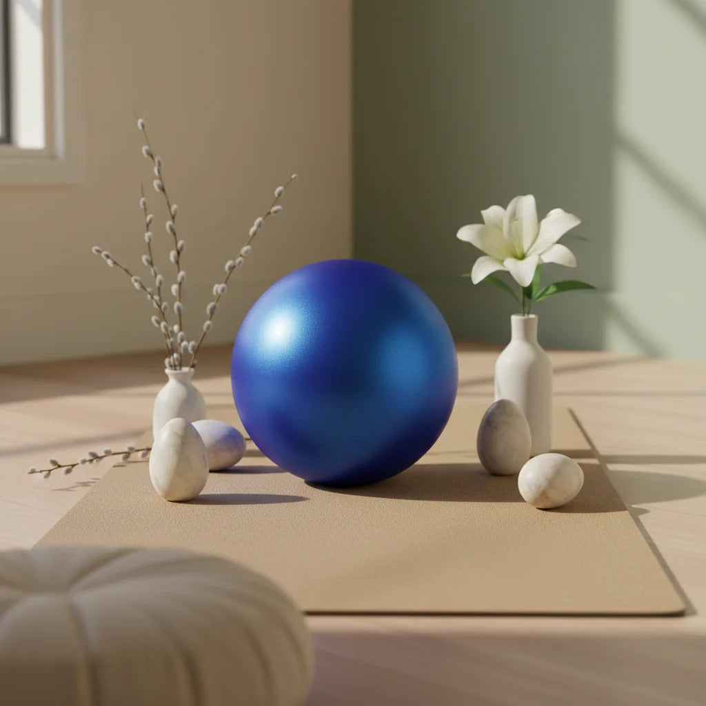 Compact 9 Yoga Ball For Core And Balance Training