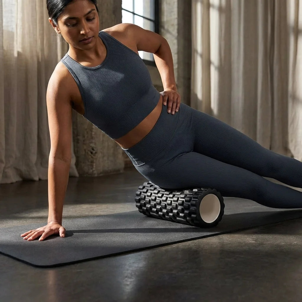 Compact Foam Roller Yoga Tool For Muscle Recovery