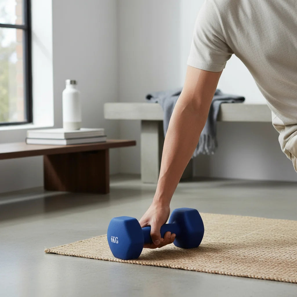 Compact Sets Of Hand Weights For Daily Fitness