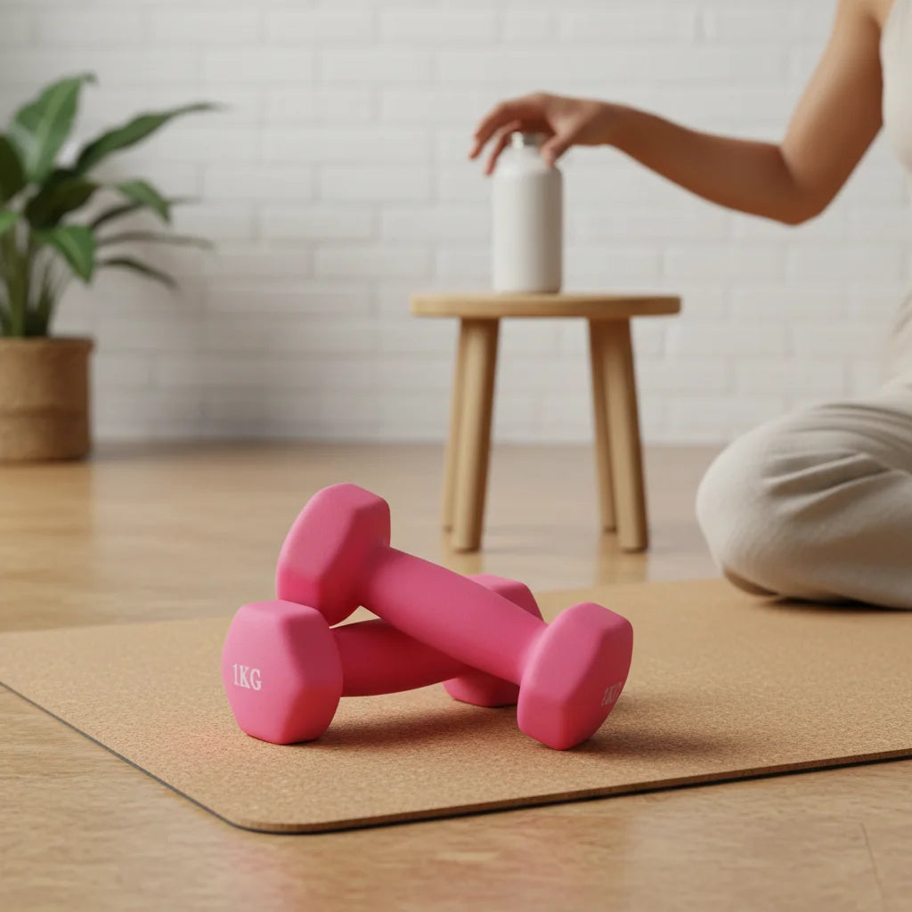 Compact Sets Of Hand Weights For Daily Fitness