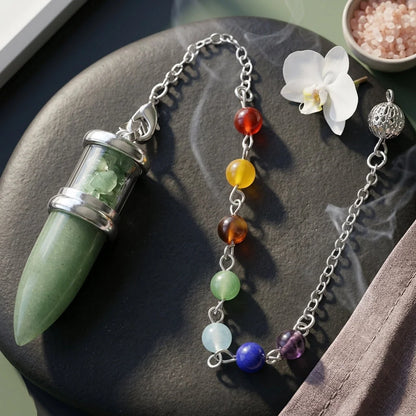Cone Crystal Pendant Necklace To Buy Pendulum Online