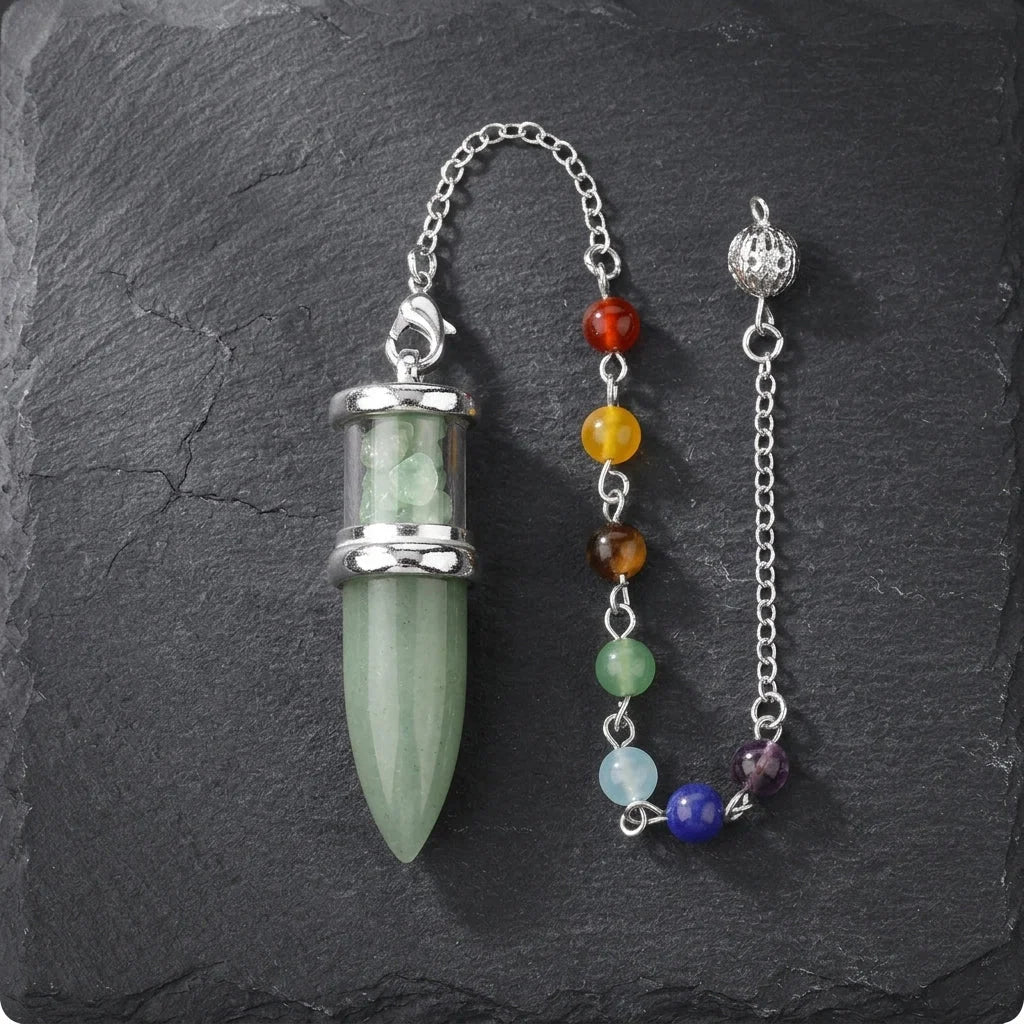 Cone Crystal Pendant Necklace To Buy Pendulum Online