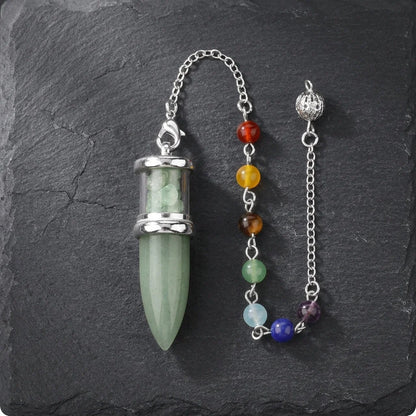 Cone Crystal Pendant Necklace To Buy Pendulum Online
