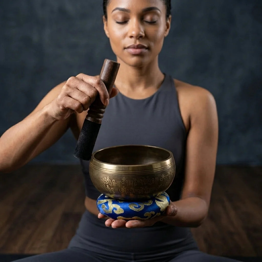Copper Meditation Bowl That Makes Sound