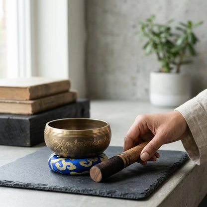 Copper Meditation Bowl That Makes Sound