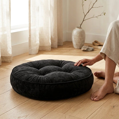 Corduroy Yoga Meditation Cushion For Mindful Seating