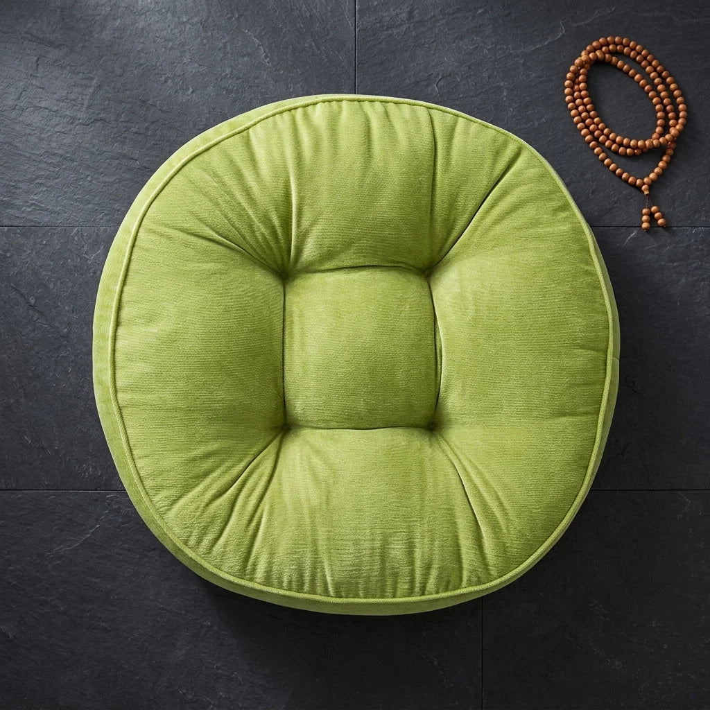 Corduroy Yoga Meditation Cushion For Mindful Seating