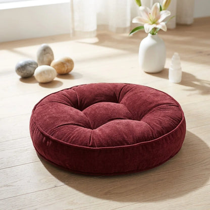 Corduroy Yoga Meditation Cushion For Mindful Seating