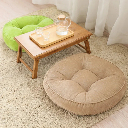 Corduroy Yoga Meditation Cushion For Mindful Seating