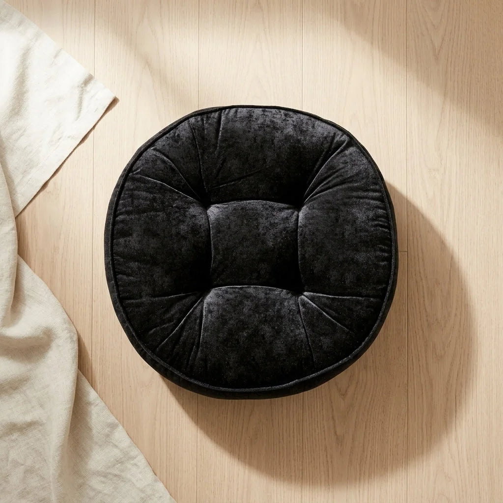 Corduroy Yoga Meditation Cushion For Mindful Seating