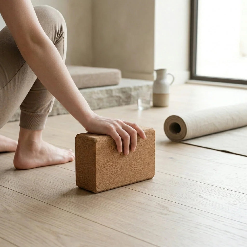 Cork Blocks For Yoga Stability And Flexibility