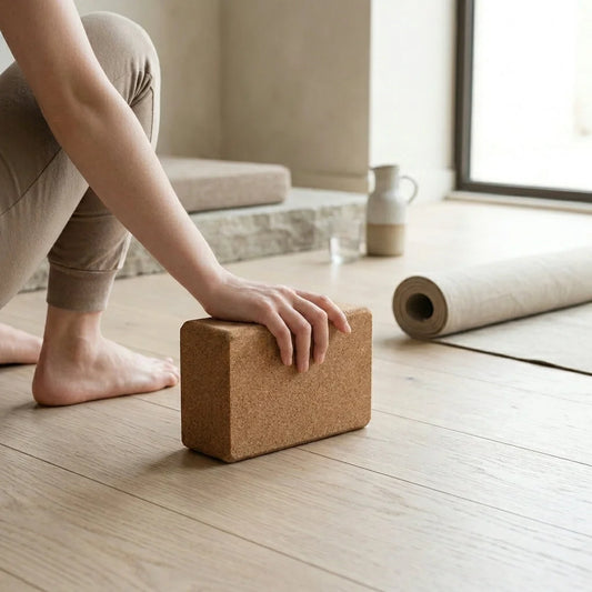Cork Blocks For Yoga Stability And Flexibility