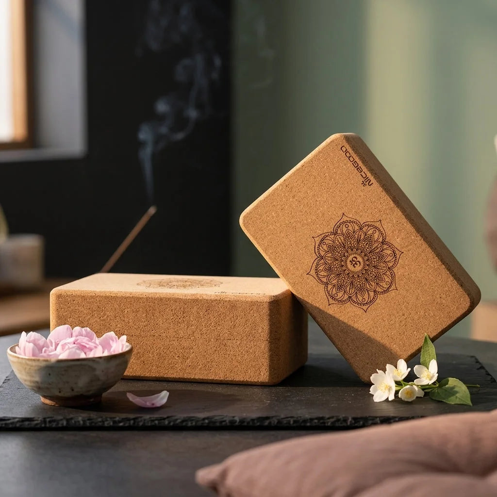 Cork Yoga Blocks For Alignment And Stability