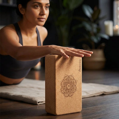 Cork Yoga Blocks For Alignment And Stability