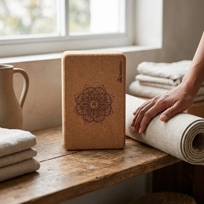 Cork Yoga Blocks For Alignment And Stability