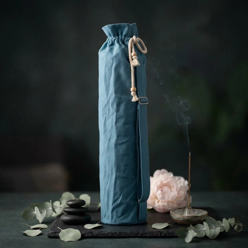 Cotton Carry Yoga Bags With Color Options