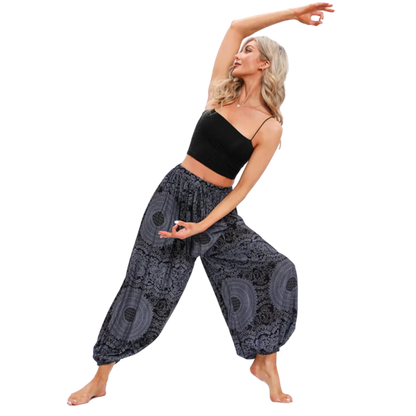 Cotton Harem Pants For Womens In Boho Lantern Style
