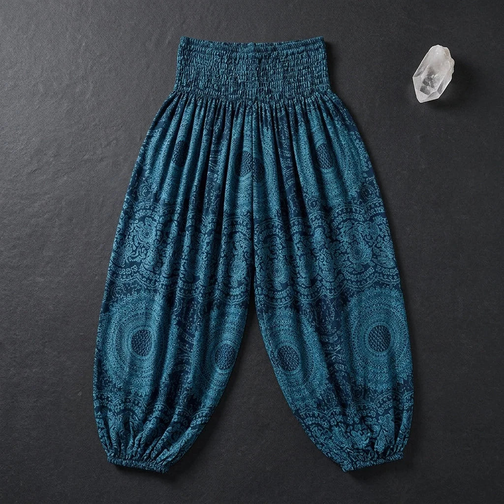 Cotton Harem Pants For Womens In Boho Lantern Style