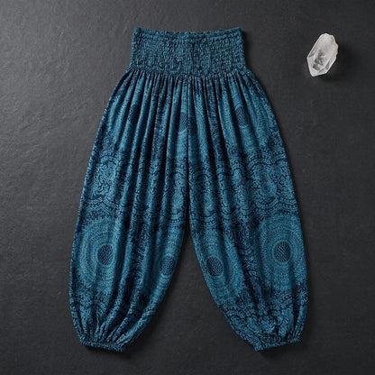 Cotton Harem Pants For Womens In Boho Lantern Style