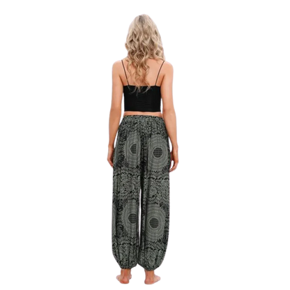 Cotton Harem Pants For Womens In Boho Lantern Style