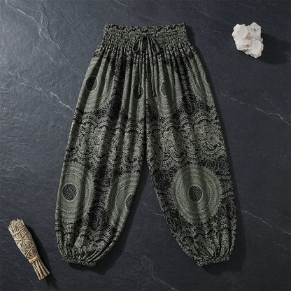Cotton Harem Pants For Womens In Boho Lantern Style
