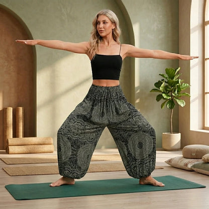 Cotton Harem Pants For Womens In Boho Lantern Style