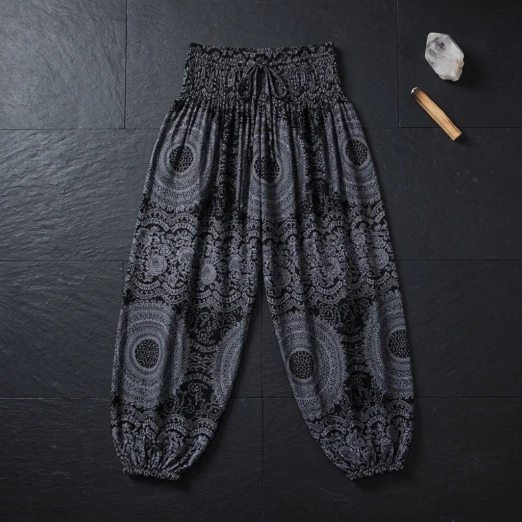Cotton Harem Pants For Womens In Boho Lantern Style