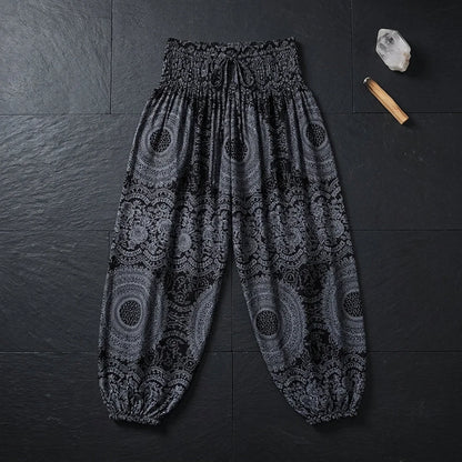 Cotton Harem Pants For Womens In Boho Lantern Style