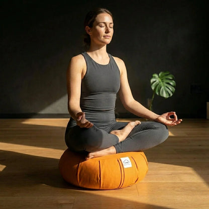 Cotton Supportive Meditation Pillows For Comfort