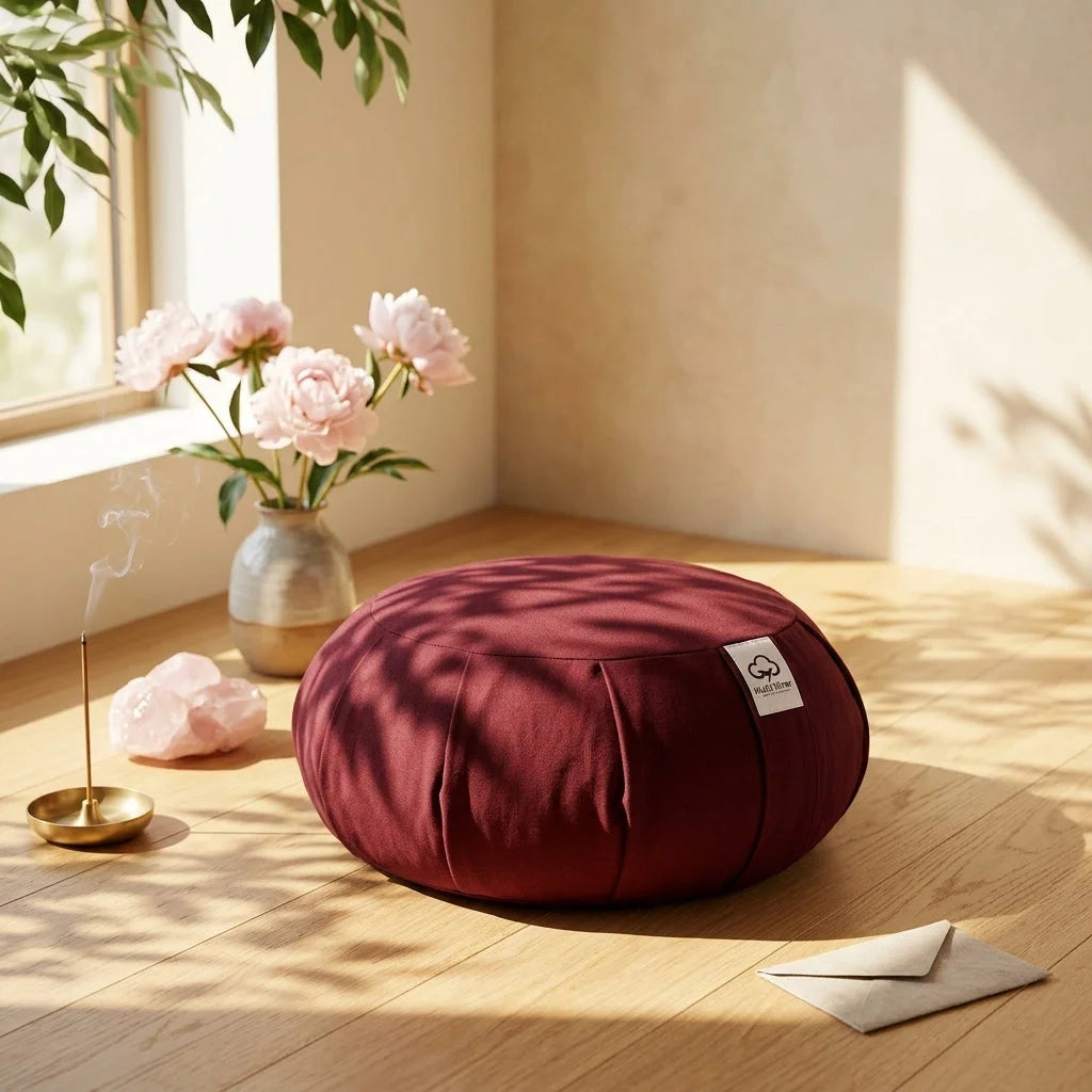 Cotton Supportive Meditation Pillows For Comfort