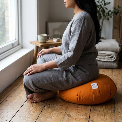 Cotton Supportive Meditation Pillows For Comfort
