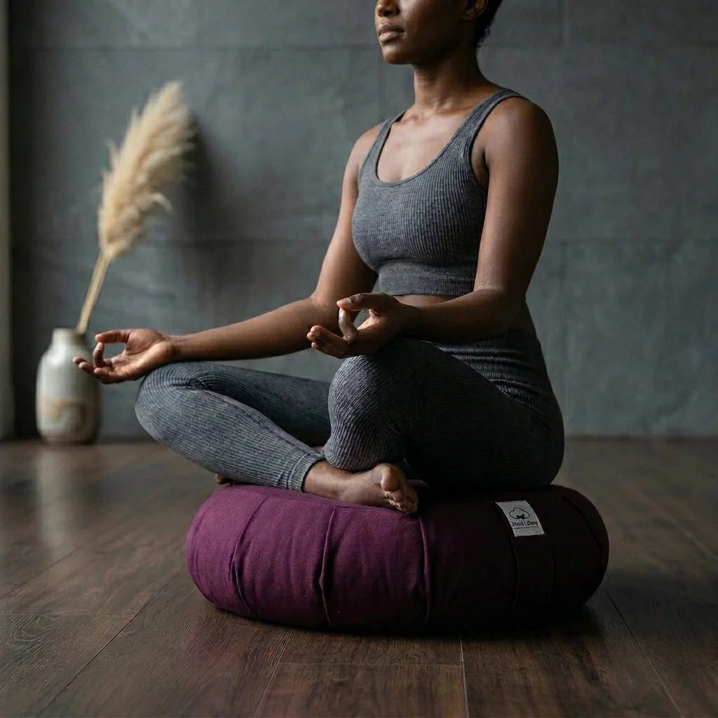 Cotton Supportive Meditation Pillows For Comfort