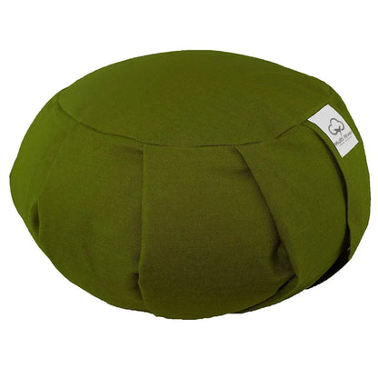 Cotton Supportive Meditation Pillows For Comfort - Green