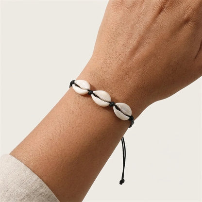 Cowrie Shell Ankle Bracelet With Starfish Charm
