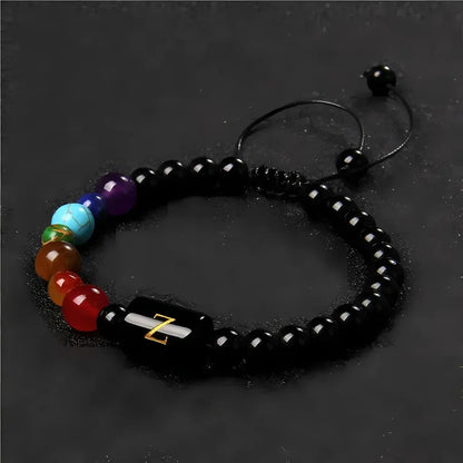 Custom Beaded Bracelets With Natural Stone Charm
