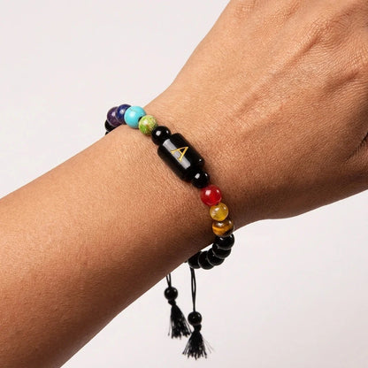 Custom Beaded Bracelets With Natural Stone Charm