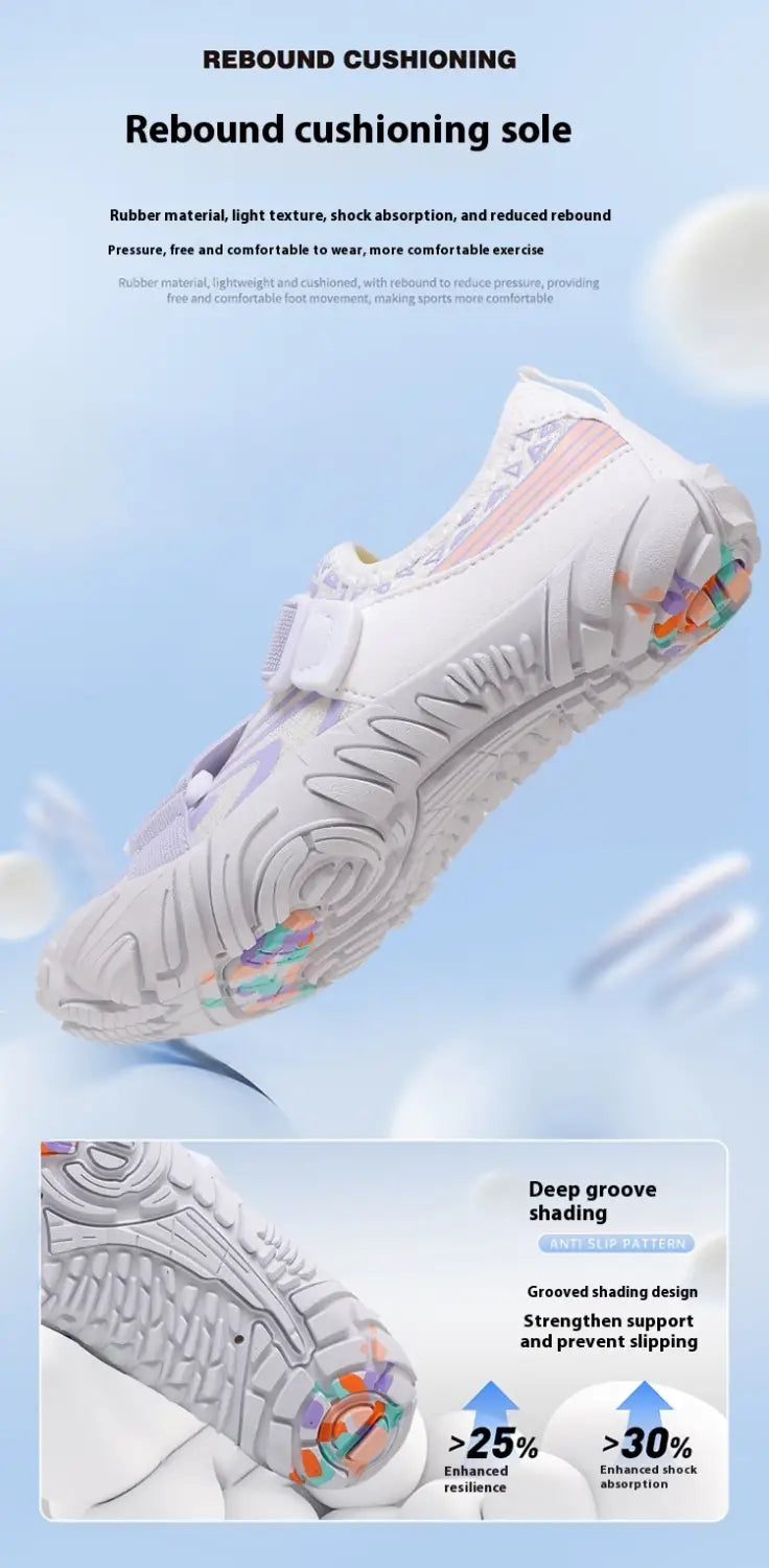 Outdoor Yoga Shoes With Breathable Mesh And Grip Sole