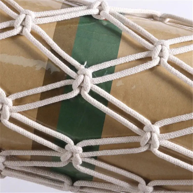 PORTABLE HAND-WOVEN YOGA MAT BAG WITH TASSELS