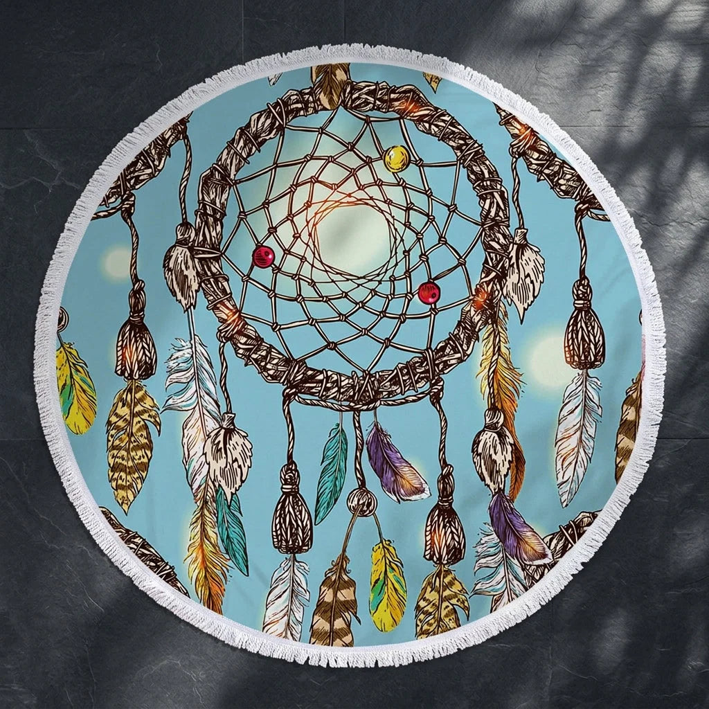Dreamcatcher Print Carpet Yoga Mat For Mindful Flow