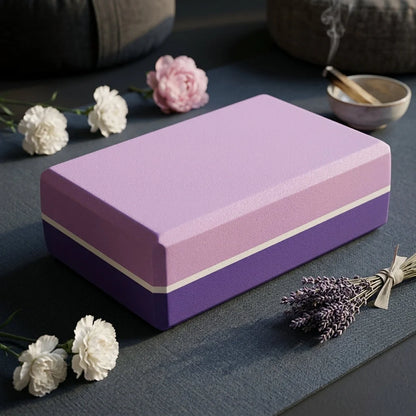 Dual-Tone Yoga Blocks Bricks For Balanced Support