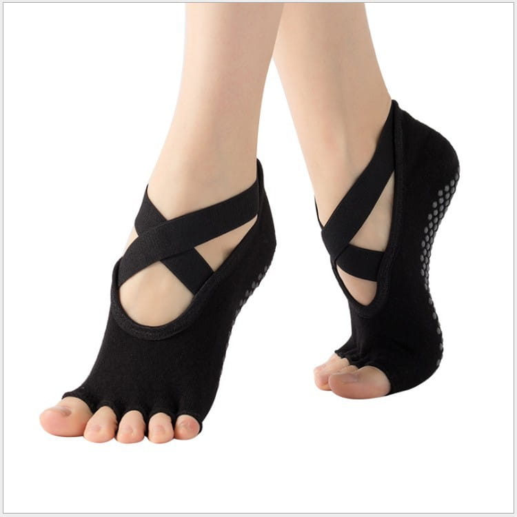 FIVE FINGER BREATHABLE ANTI SLIP YOGA SOCKS FOR WOMEN