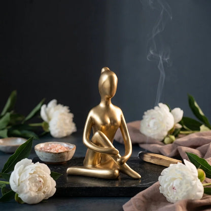Elegant Minimalist Yoga Ornament For Mindful Spaces
