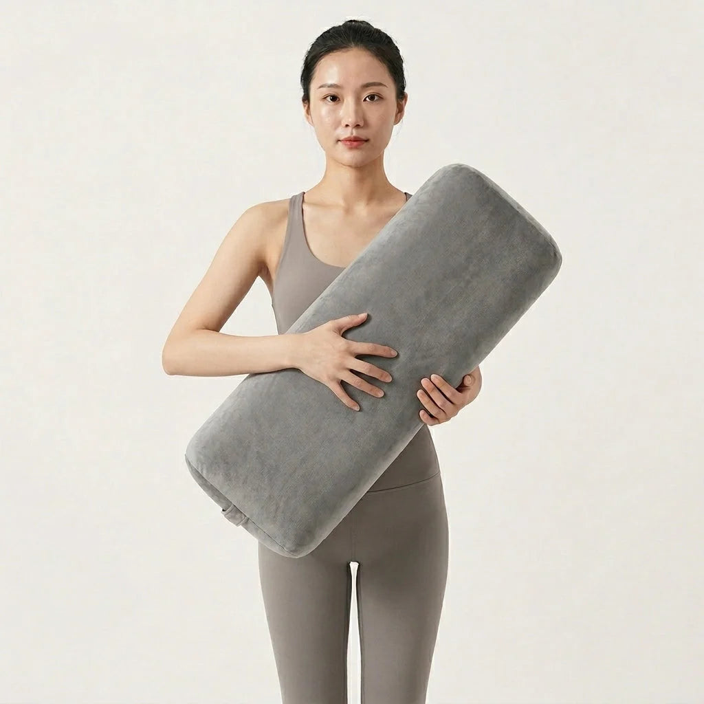 Elevated Eco Bolster Pillow For Deep Yoga Support
