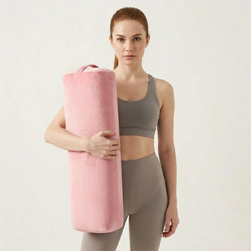 Elevated Eco Bolster Pillow For Deep Yoga Support