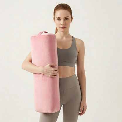 Elevated Eco Bolster Pillow For Deep Yoga Support