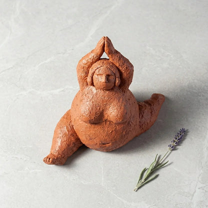 Empowering Chubby Yoga Figurines For Joyful Spaces