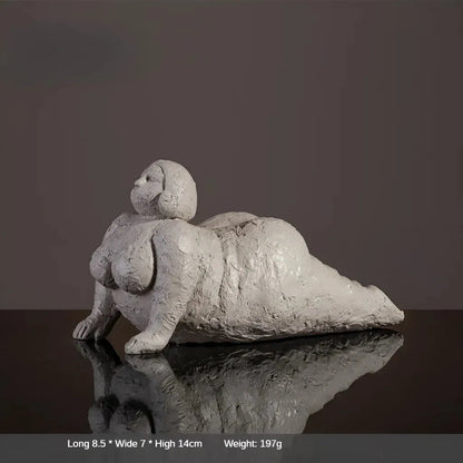Empowering Chubby Yoga Figurines For Joyful Spaces - 4 Style / Small